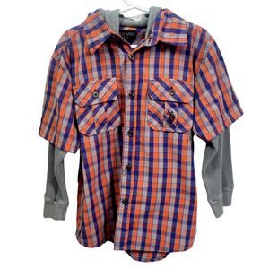 Boy's US Polo Association Long Sleeve Shirt Hoodie Size 5/6